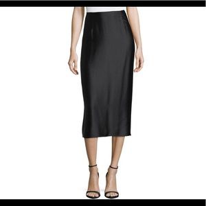 NWT silky slip skirt
